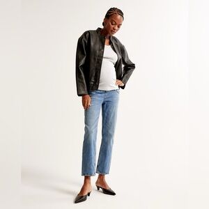 Abercrombie & Fitch Blue Straight Leg Jeans